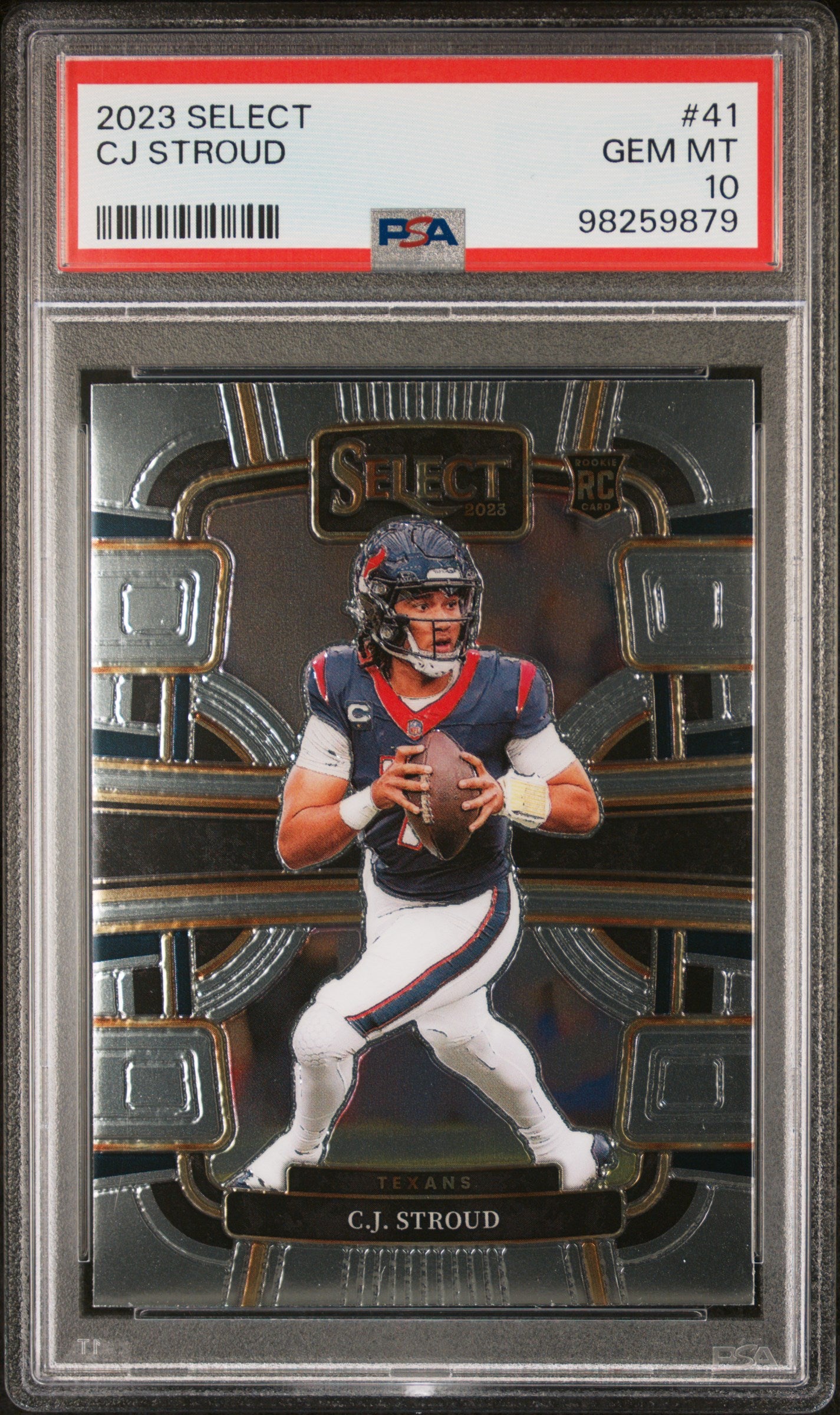 2023 Panini Select #41 Cj Stroud PSA 10