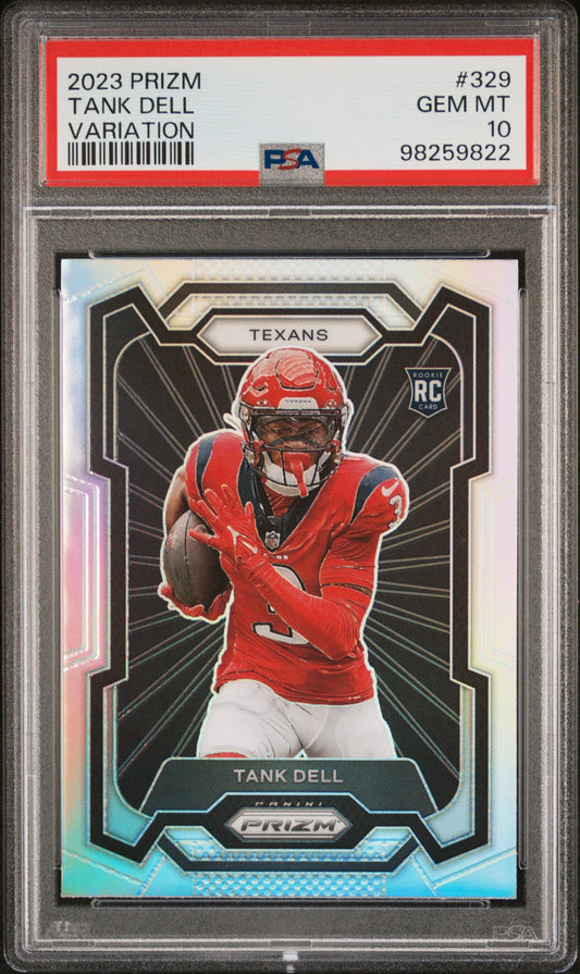 2023 Panini Prizm #329 Tank Dell Variation PSA 10