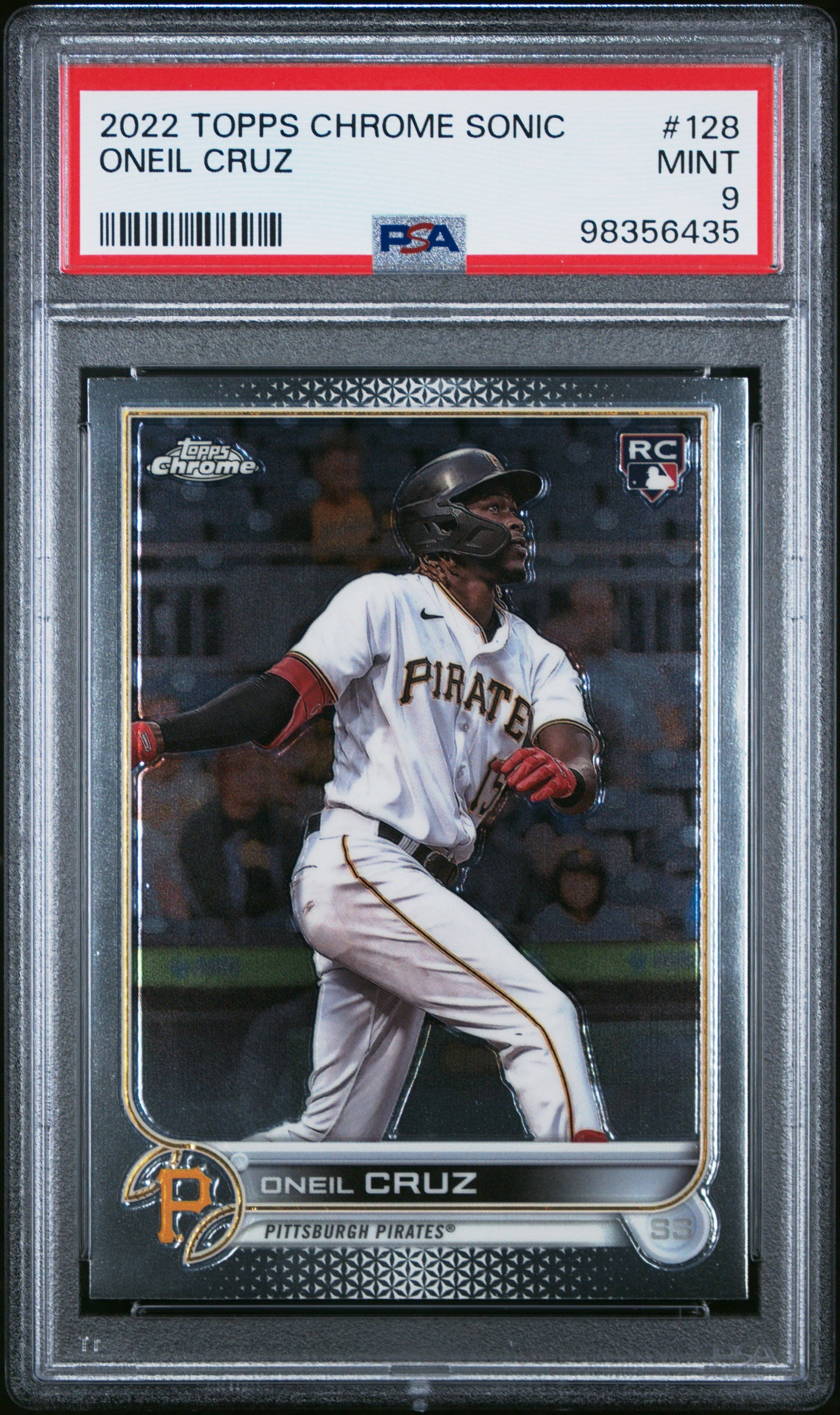2022 Topps Chrome Sonic #128 Oneil Cruz PSA 9