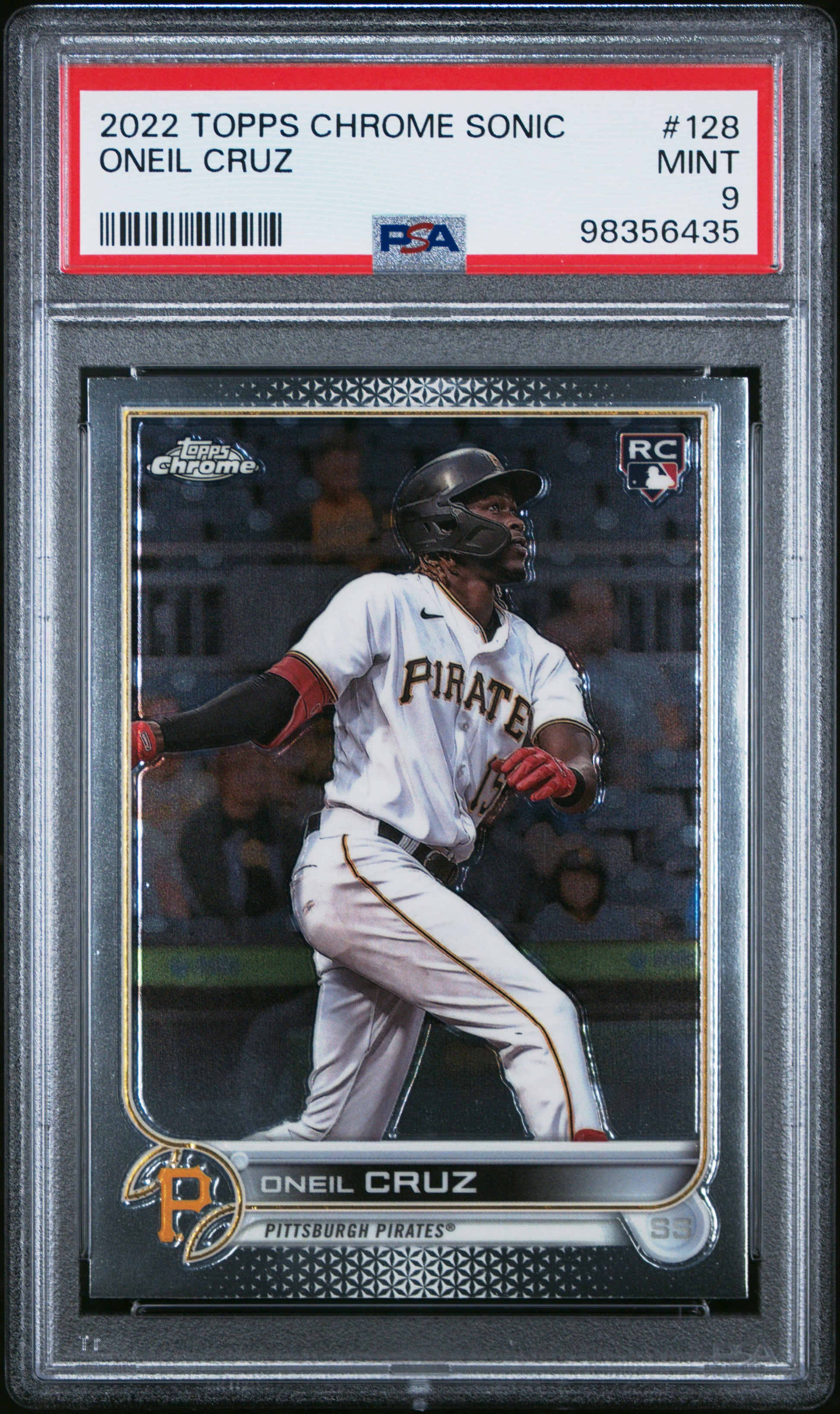 2022 Topps Chrome Sonic #128 Oneil Cruz PSA 9