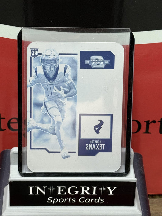 2023 Panini Contenders Optic #93 Tank Dell Printing Plate Magenta #/1