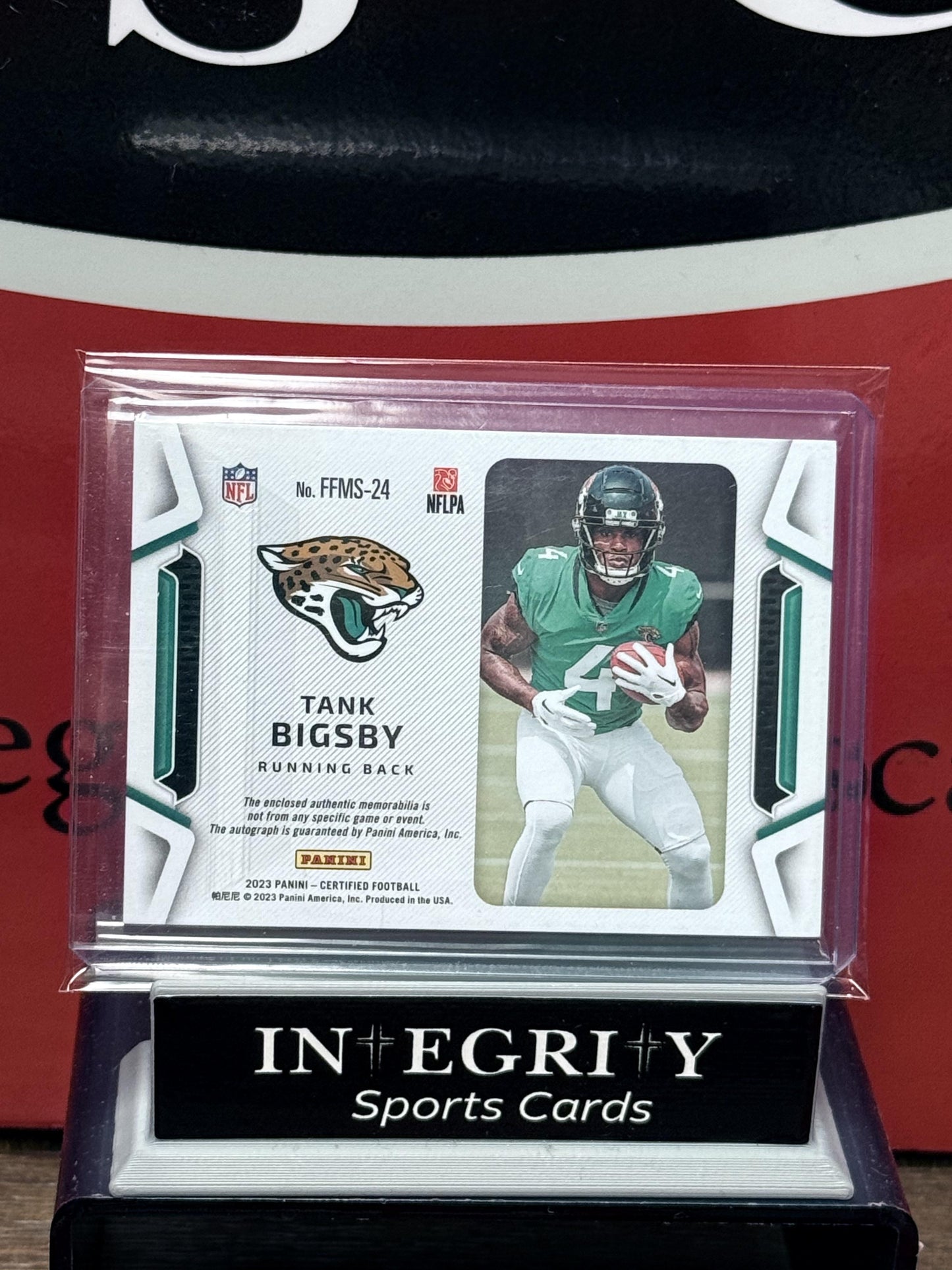 2023 Panini Certified TANK BIGSBY RC AUTO /349 Jersey Patch RPA AUBURN JAGUARS
