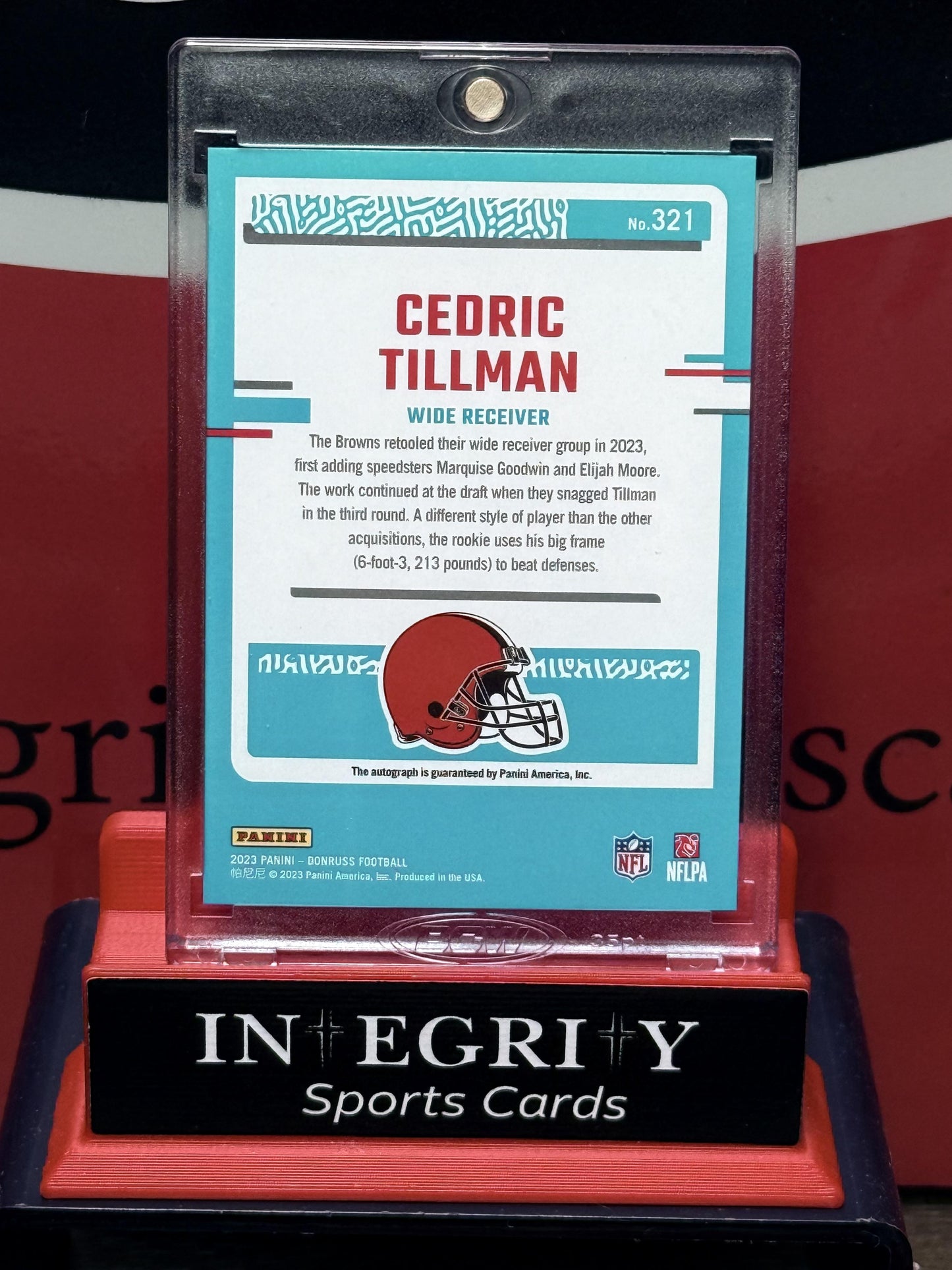 2023 Donruss #321 Cedric Tillman