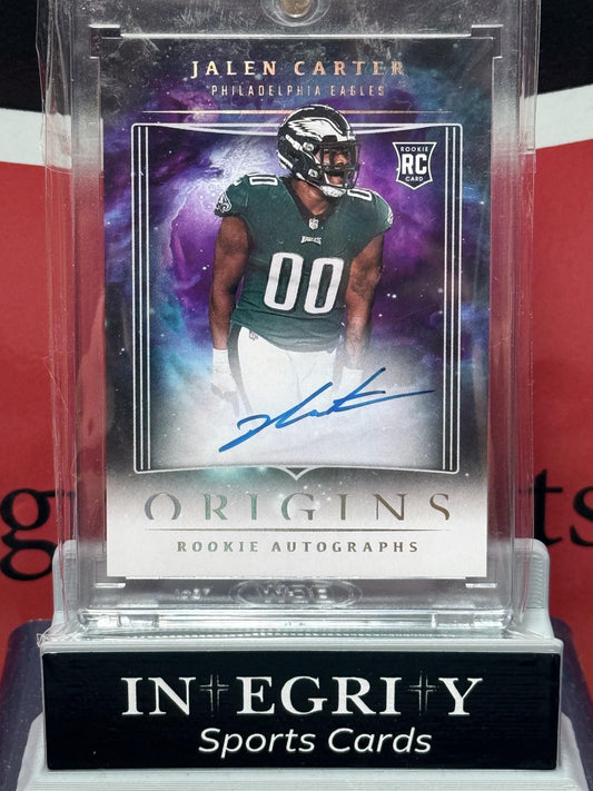 2023 Panini Origins #RAJCA Jalen Carter Rookie Auto