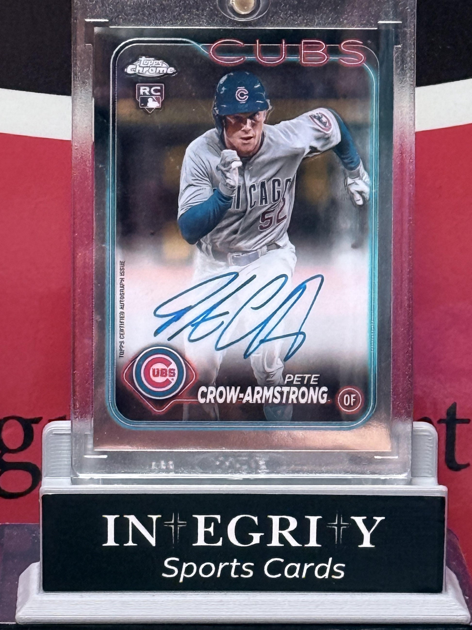 Topps Chrome #RA-PC Pete Crow-Armstrong Rookie Auto