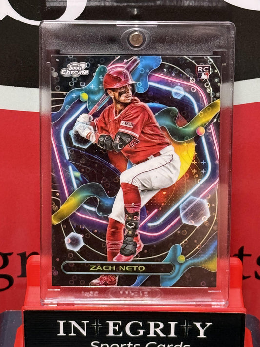 Cosmic Chrome #161 Zach Neto Black Eclipse/10