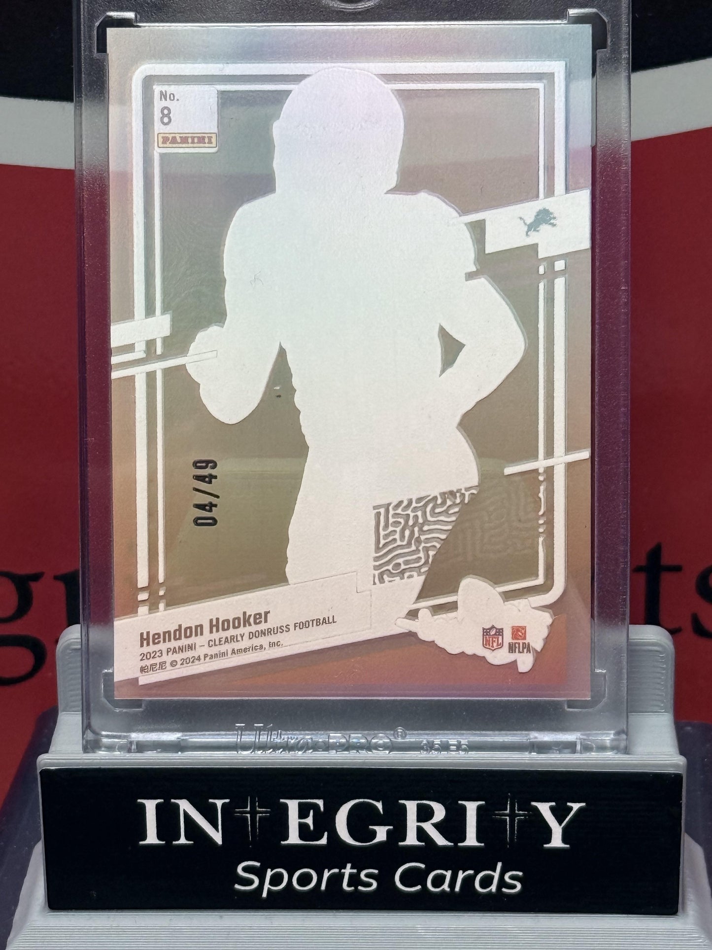 2023 Clearly Donruss #8 Hendon Hooker The Rookies Green The Rookies