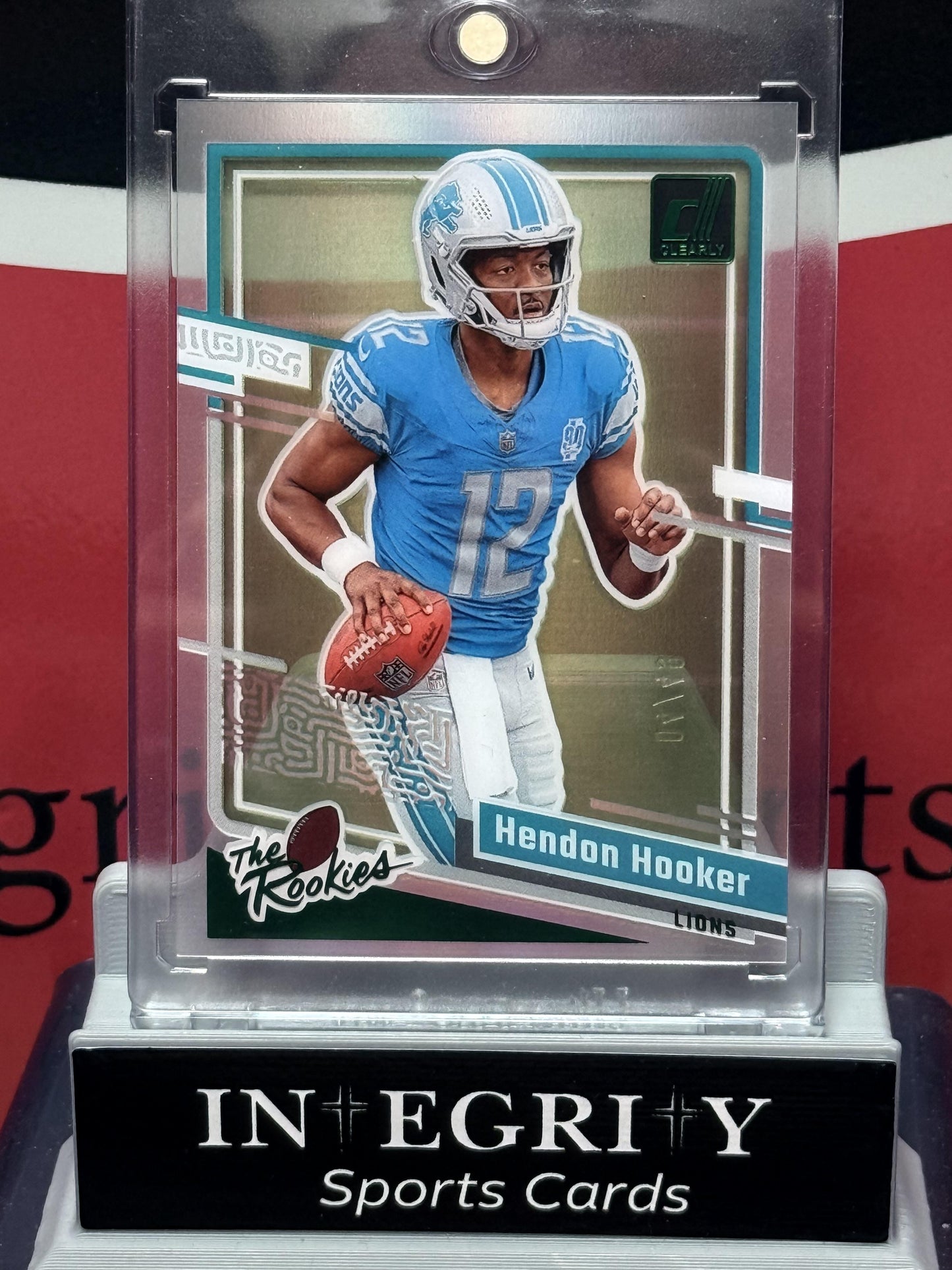 2023 Clearly Donruss #8 Hendon Hooker The Rookies Green The Rookies