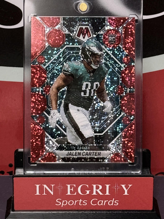 2023 Panini Mosaic #328 Jalen Carter Red Sparkle