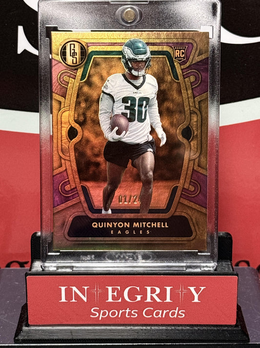2024 Panini Gold Standard #119 Quinyon Mitchell Rose Gold #/24