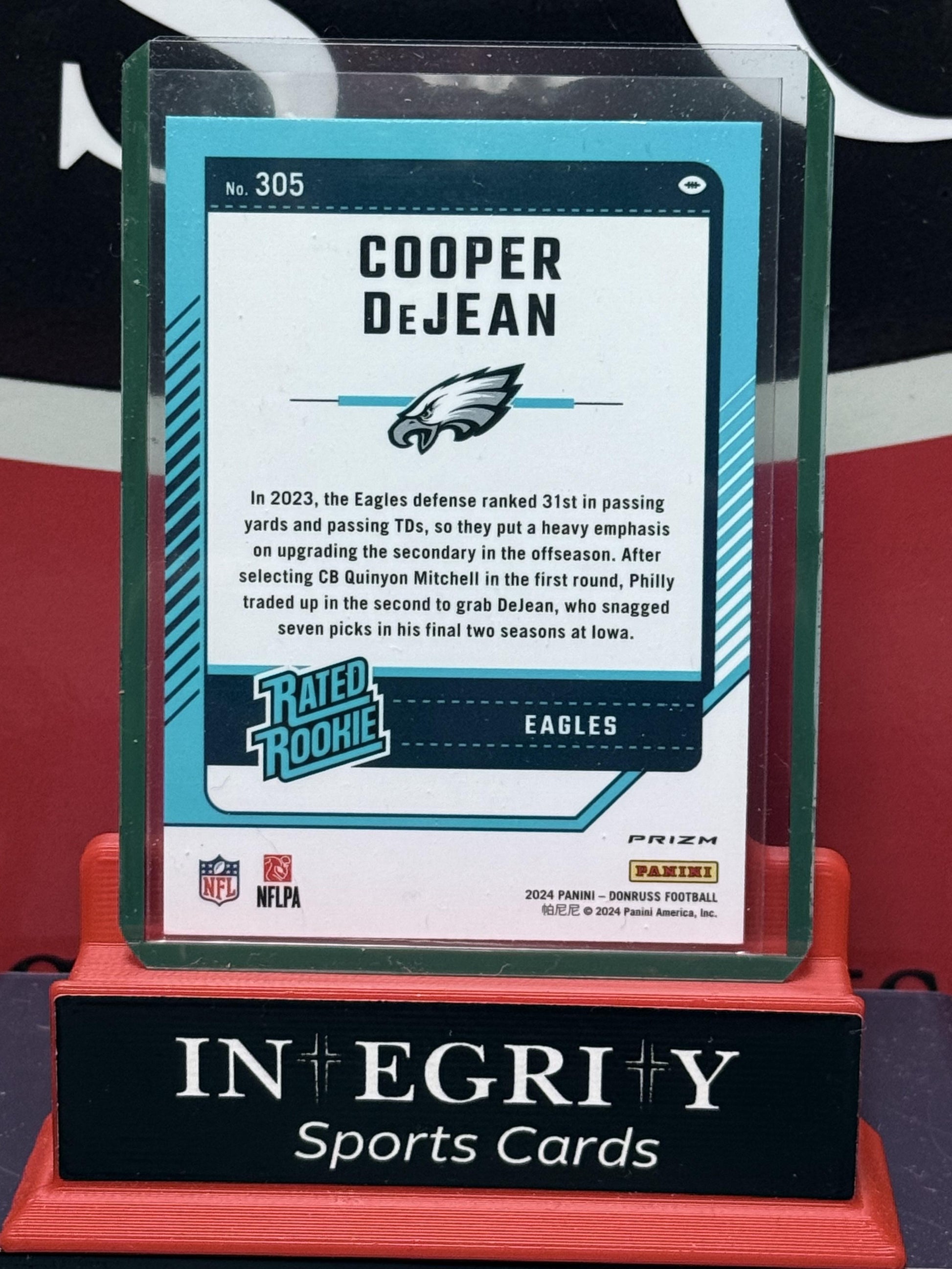 2024 Donruss #305 Cooper DeJean Red Pandora