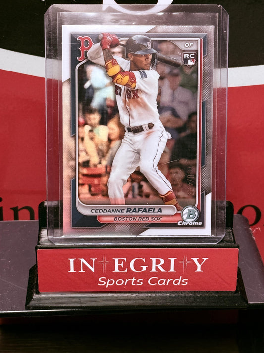 2024 Bowman Chrome #5 Ceddanne Rafaela Refractors #/499