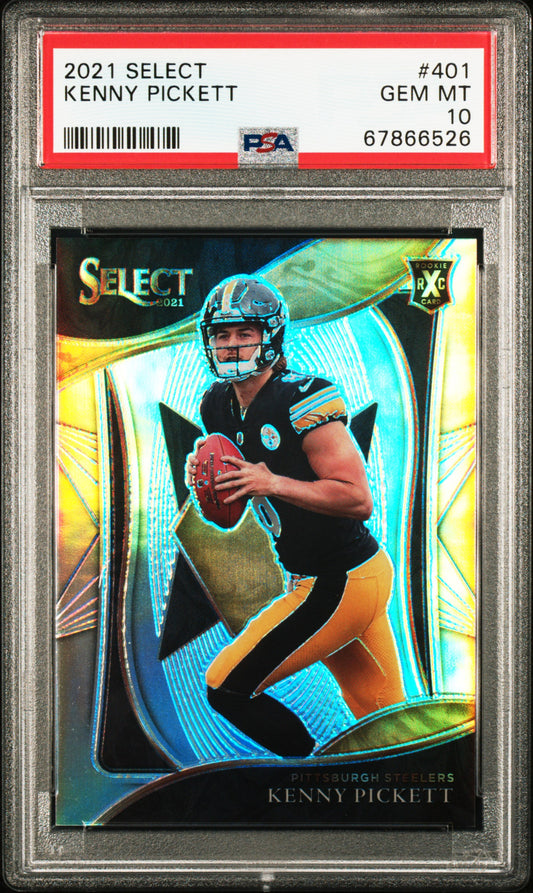2021 Panini Select #401 Kenny Pickett PSA 10
