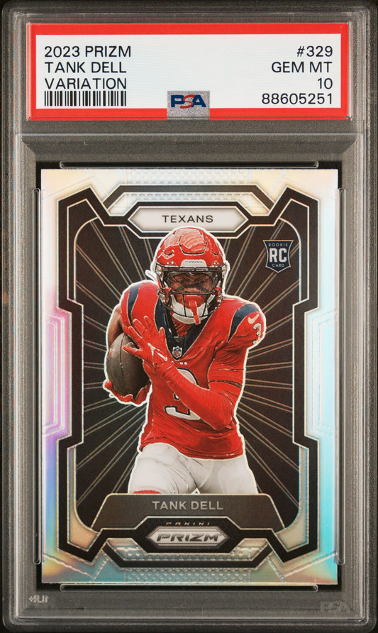 2023 Panini Prizm #329 Tank Dell Variation PSA 10