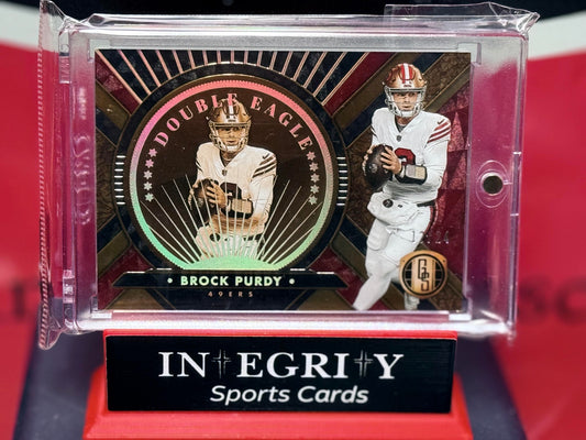2023 Panini Gold Standard #7 Brock Purdy Double Eagle #/24
