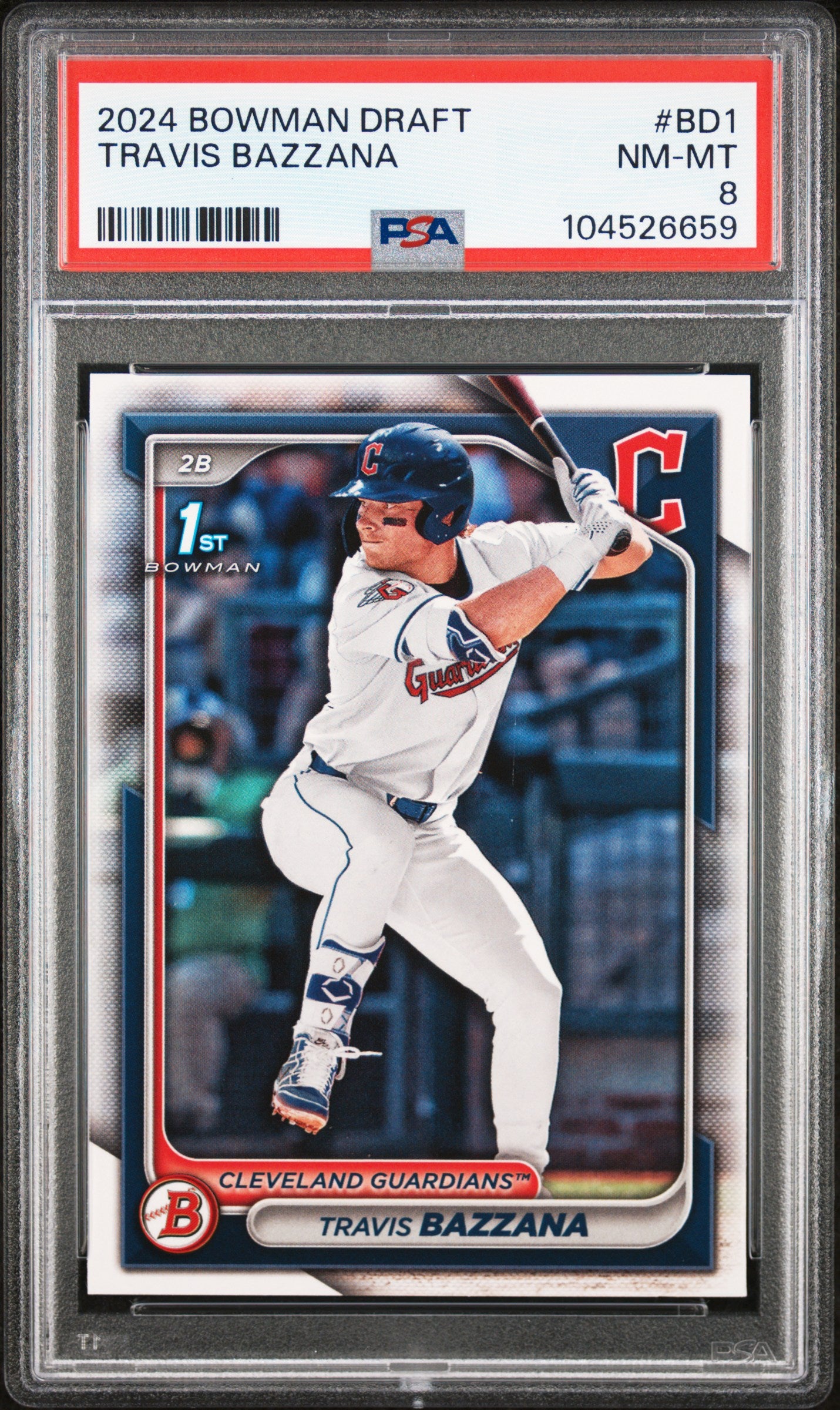 2024 Bowman Draft #BD1 Travis Bazzana PSA 8