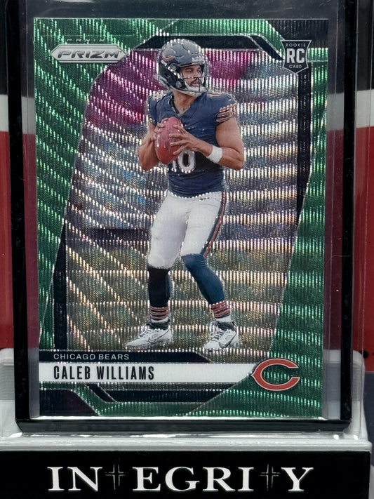 2024 Panini Prizm #301 Caleb Williams Green Wave
