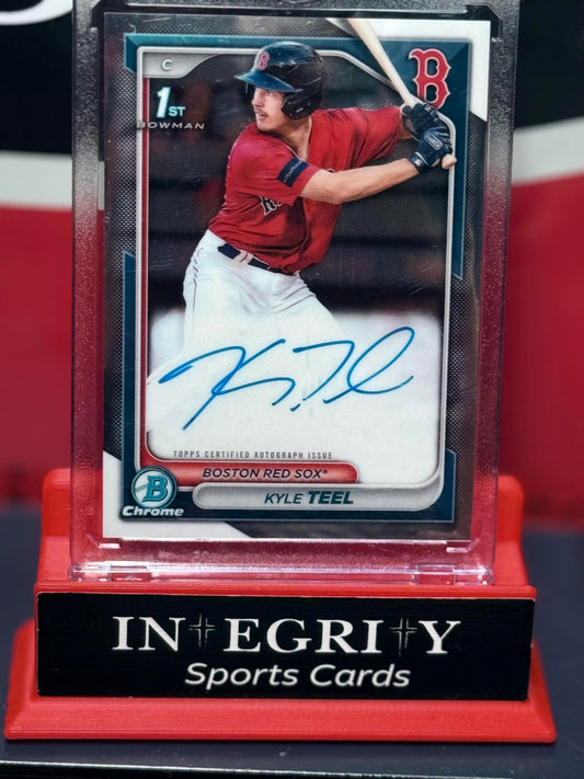 2024 Bowman #CPA-KT Kyle Teel Chrome Prospects Autographs