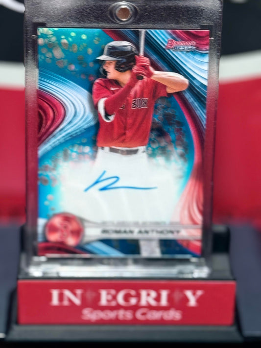 2024 Bowman's Best #B24-RA Roman Anthony Blue Refractors #/150