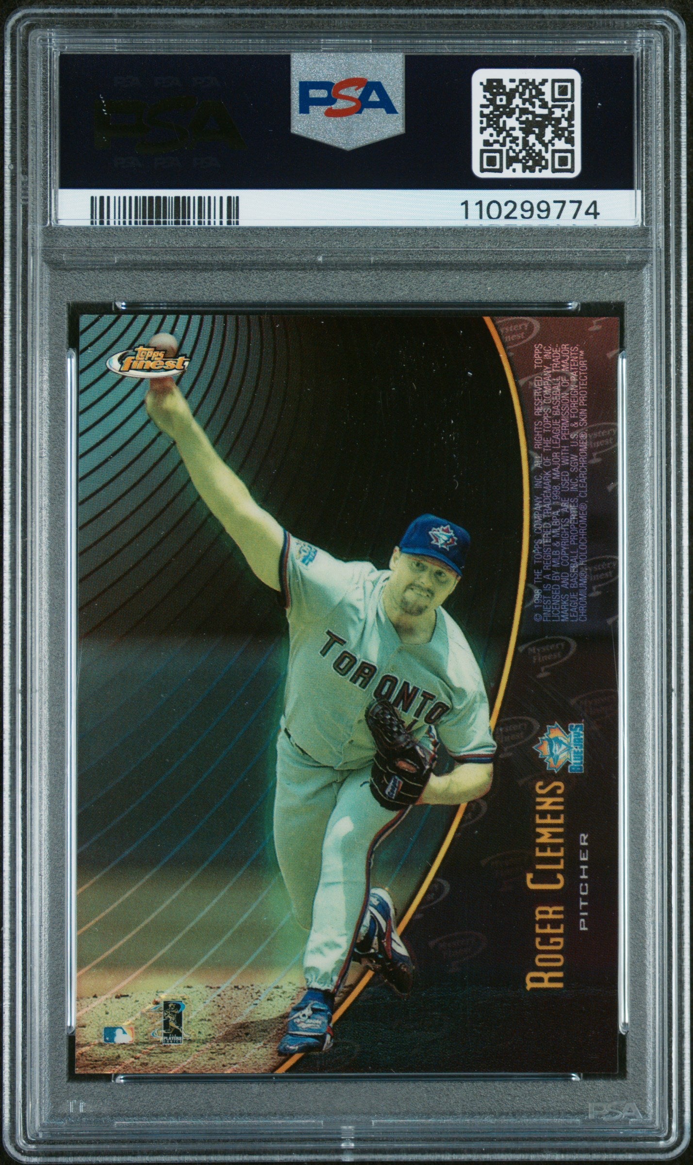 1998 Finest Mystery 2 #M9 Griffey Jr./Clemens Refractor PSA 7