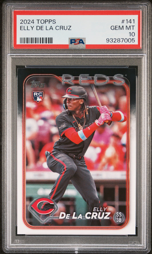 2024 Topps #141 Elly De La Cruz PSA 10