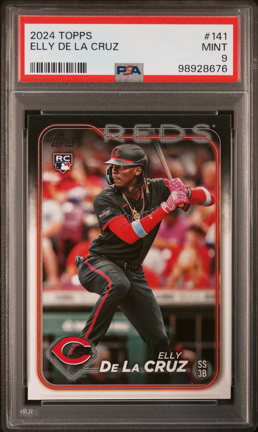 2024 Topps #141 Elly De La Cruz PSA 9