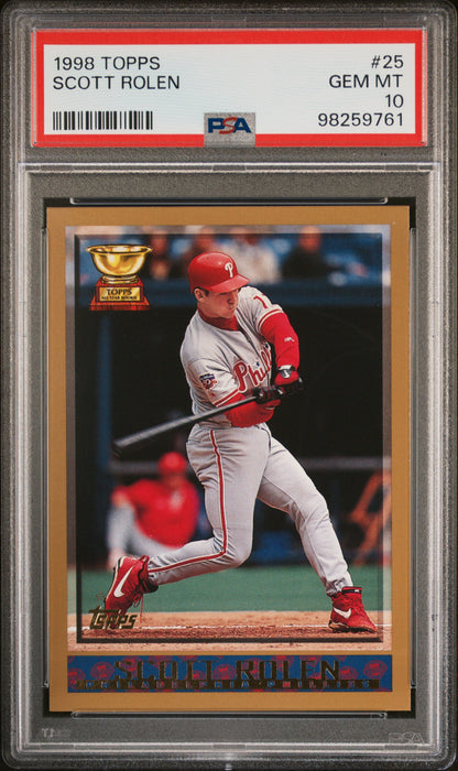 1998 Topps #25 Scott Rolen PSA 10