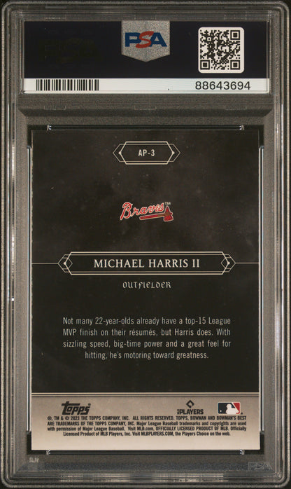 2023 Bowman'S Best Astral Projections #AP3 Michael Harris Ii PSA 10