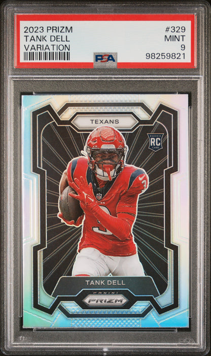 2023 Panini Prizm #329 Tank Dell Variation PSA 9