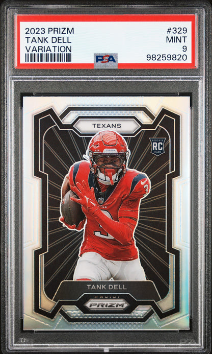 2023 Panini Prizm #329 Tank Dell Variation PSA 9