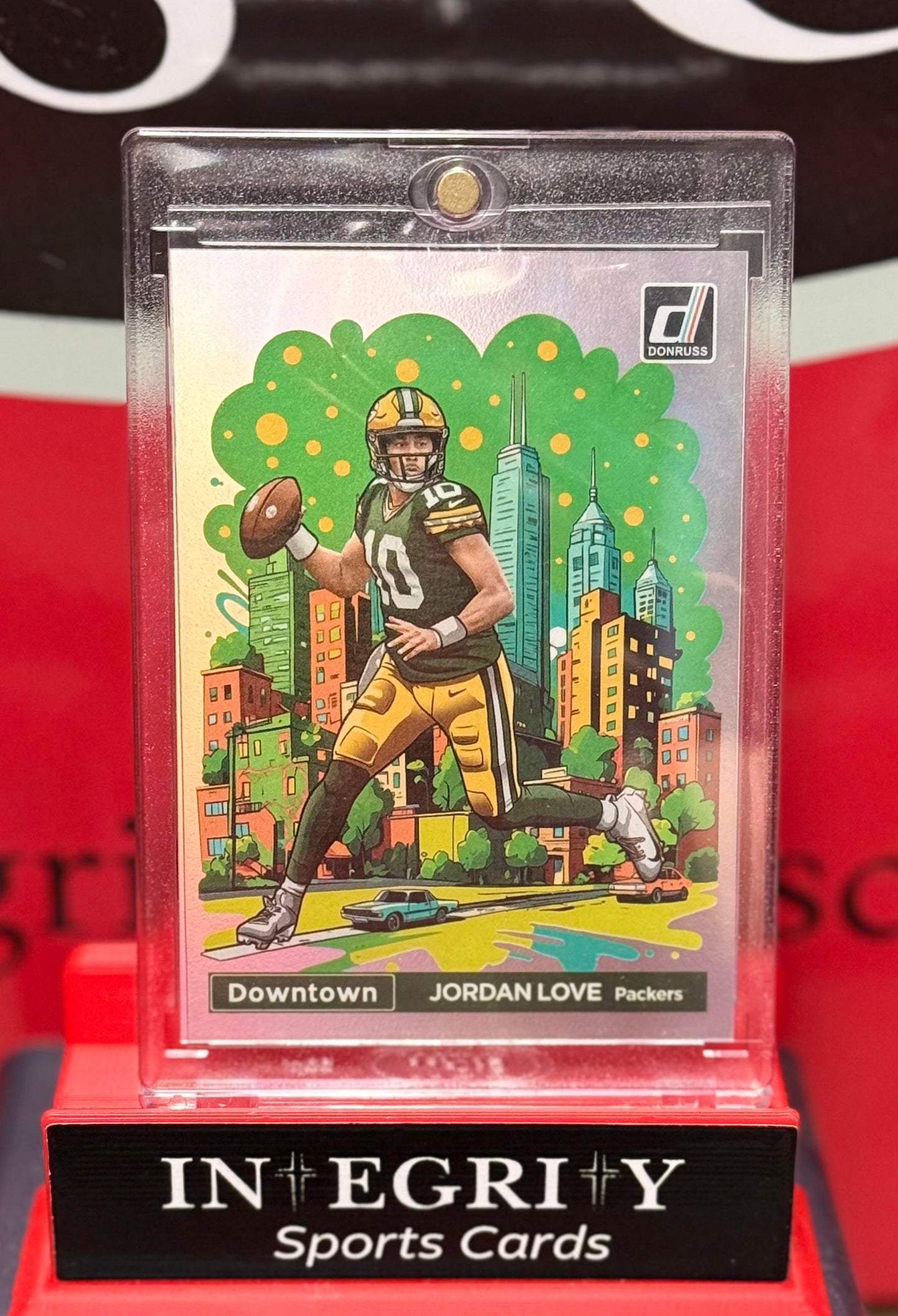 2024 Donruss Jordan Love #5 Downtown SSP