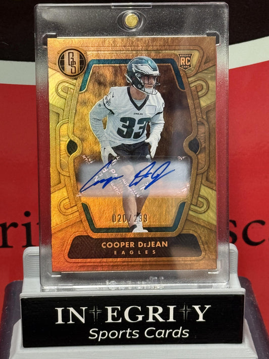 Gold Standard #305 Cooper Dejean Autograph
