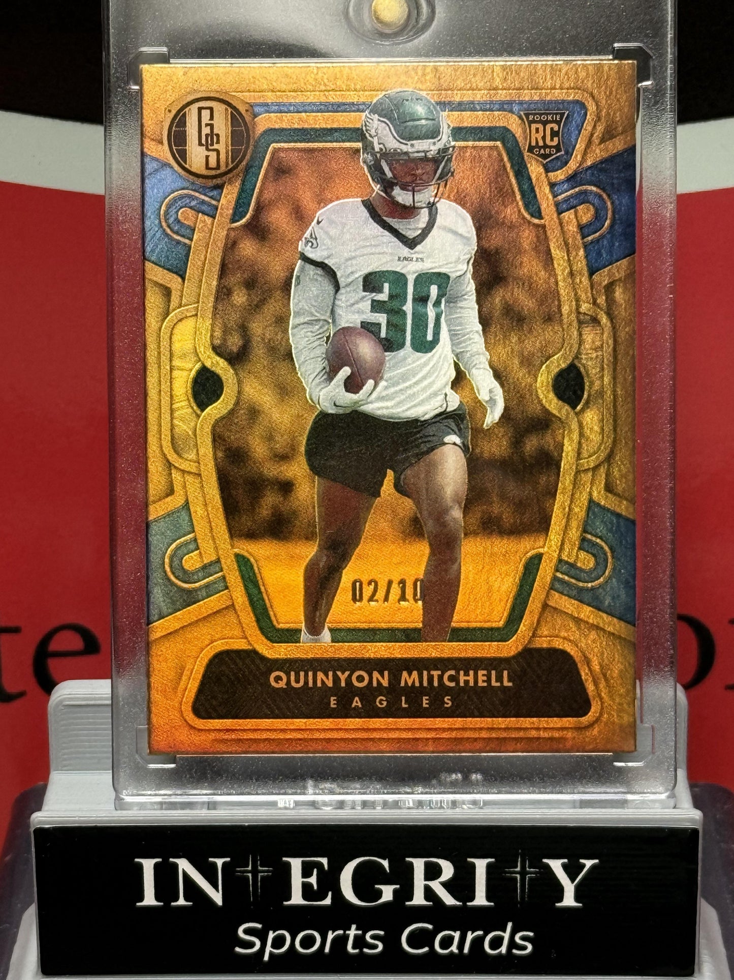 Gold Standard Quinyan Mitchell 2024 #119 Quinyon Mitchell Sapphire/10 SSP