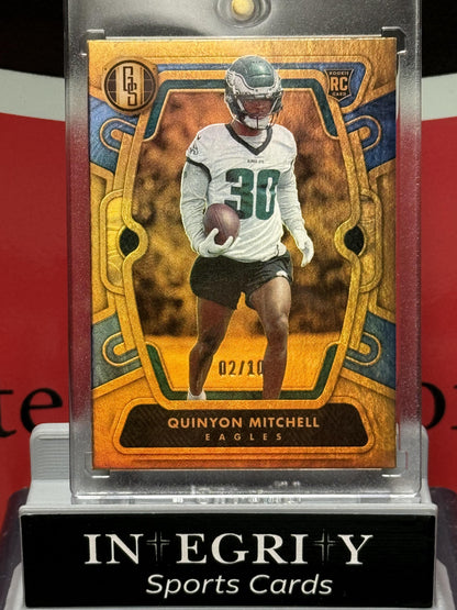 Gold Standard Quinyan Mitchell 2024 #119 Quinyon Mitchell Sapphire/10 SSP