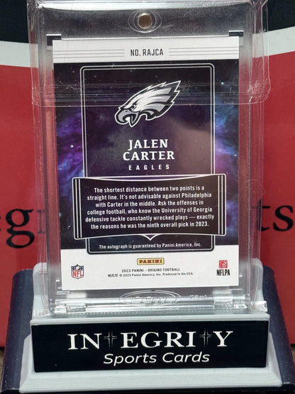 2023 Panini Origins #RAJCA Jalen Carter Rookie Auto