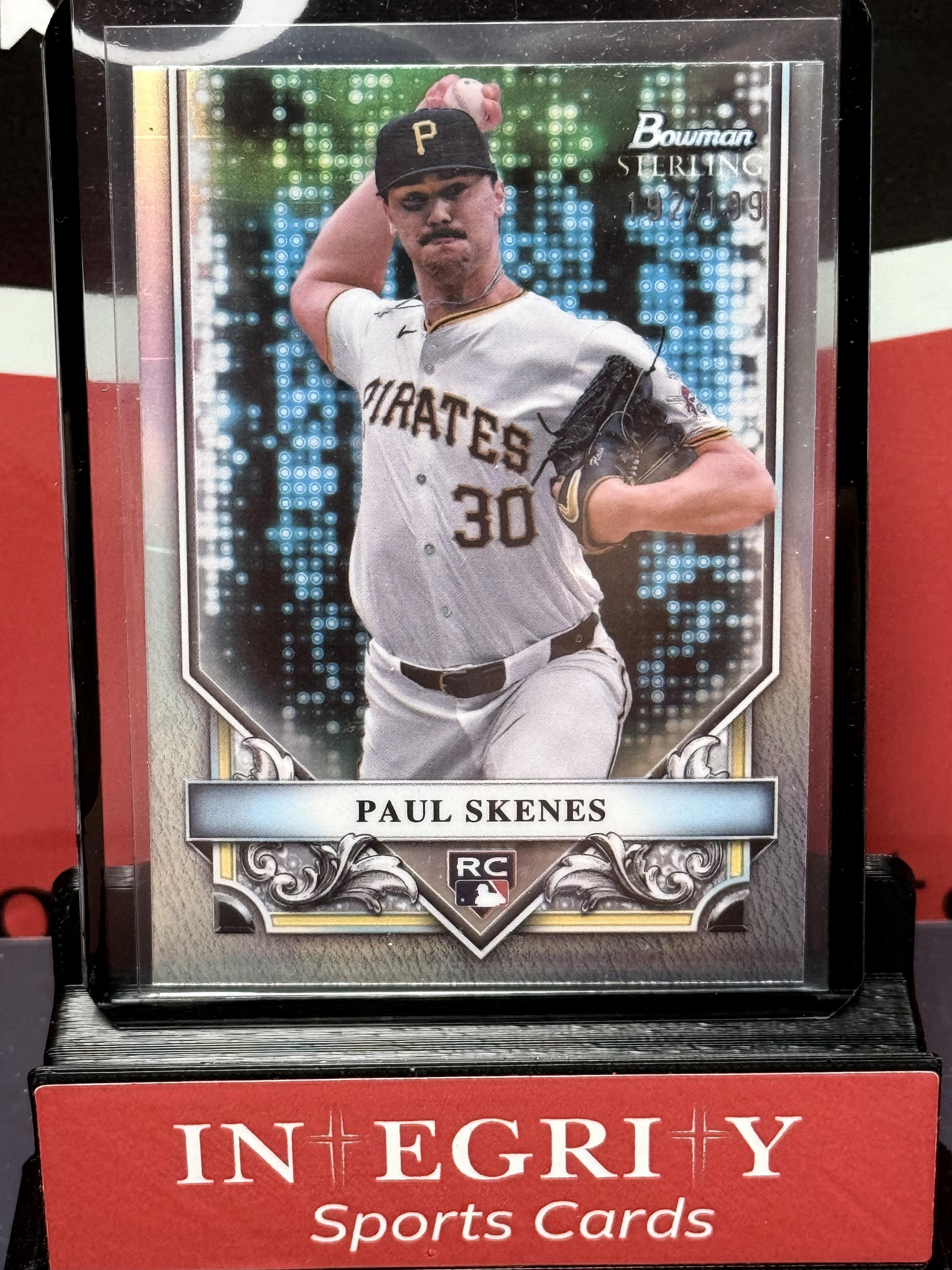 2024 Bowman Sterling #BSR-30 Paul Skenes Refractor #/199