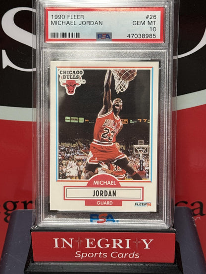 1990 Fleer #26 Michael Jordan PSA 10