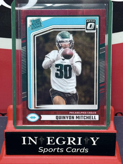 2024 Donruss #361 Quinyon Mitchell Red Pandora