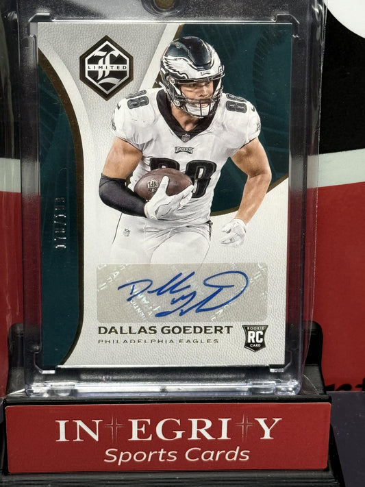 2018 Panini Limited #202 Dallas Goedert #/199