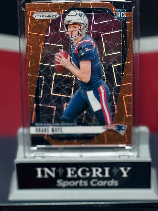 2024 Panini Prizm #329 Drake Maye Disco