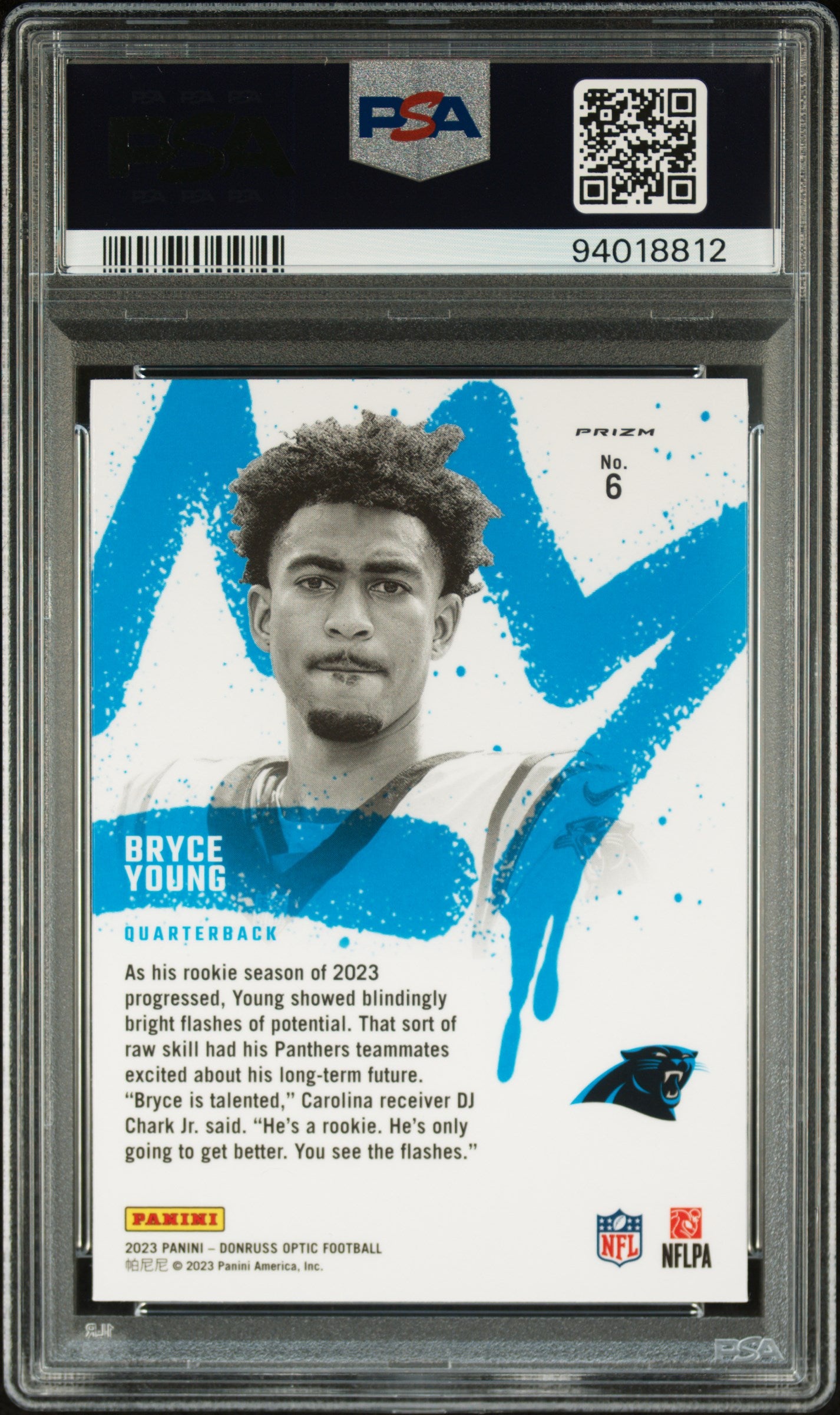 2023 Panini Donruss Optic Rookie Kings #6 Bryce Young PSA 10