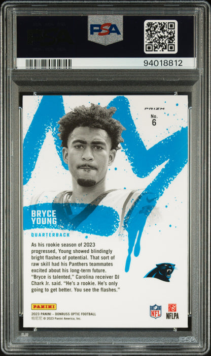 2023 Panini Donruss Optic Rookie Kings #6 Bryce Young PSA 10