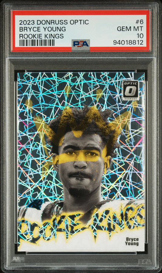 2023 Panini Donruss Optic Rookie Kings #6 Bryce Young PSA 10