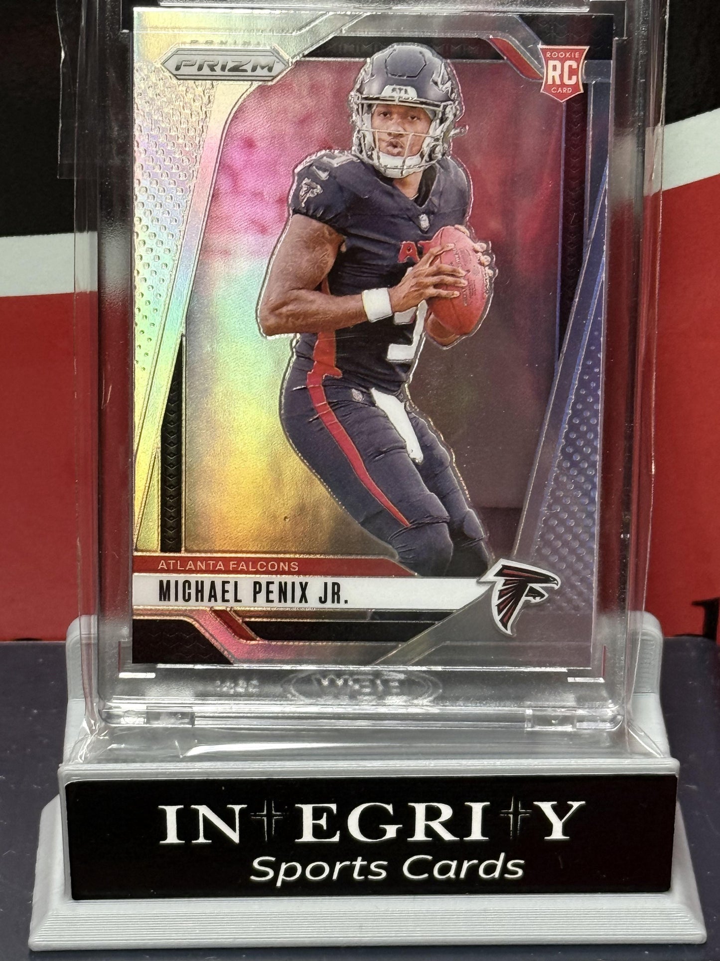 2024 Panini Prizm #378 Michael Penix Jr. Silver