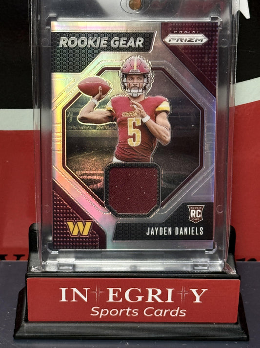 2024 Panini Prizm #RG-JDS Jayden Daniels Rookie Gear