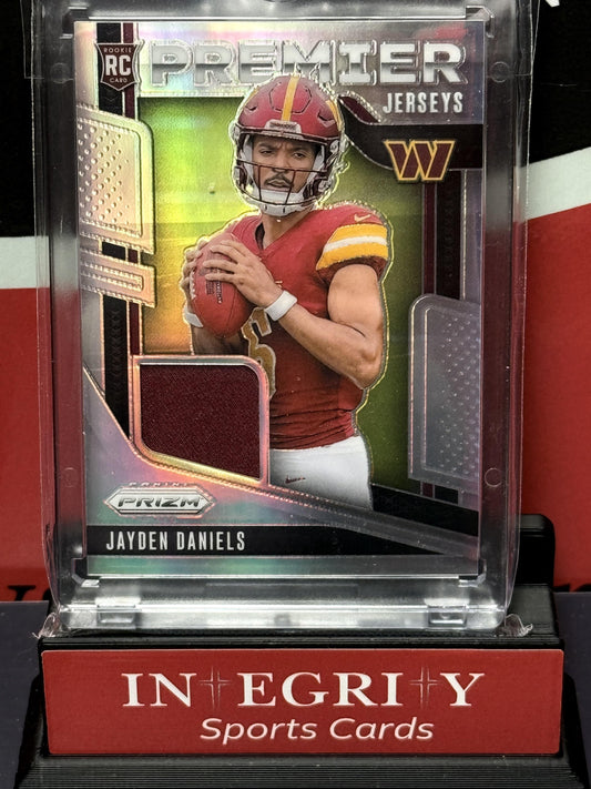 2024 Panini Prizm #PJ-JDS Jayden Daniels Premier Jerseys