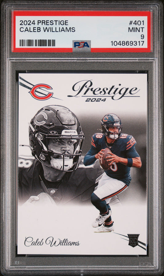 2024 Panini Prestige #401 Caleb Williams PSA 9
