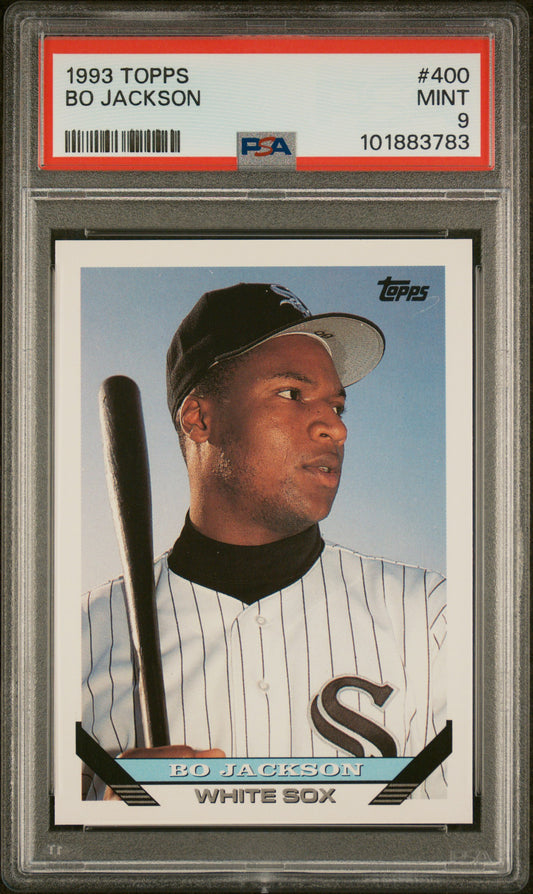 1993 Topps #400 Bo Jackson PSA 9
