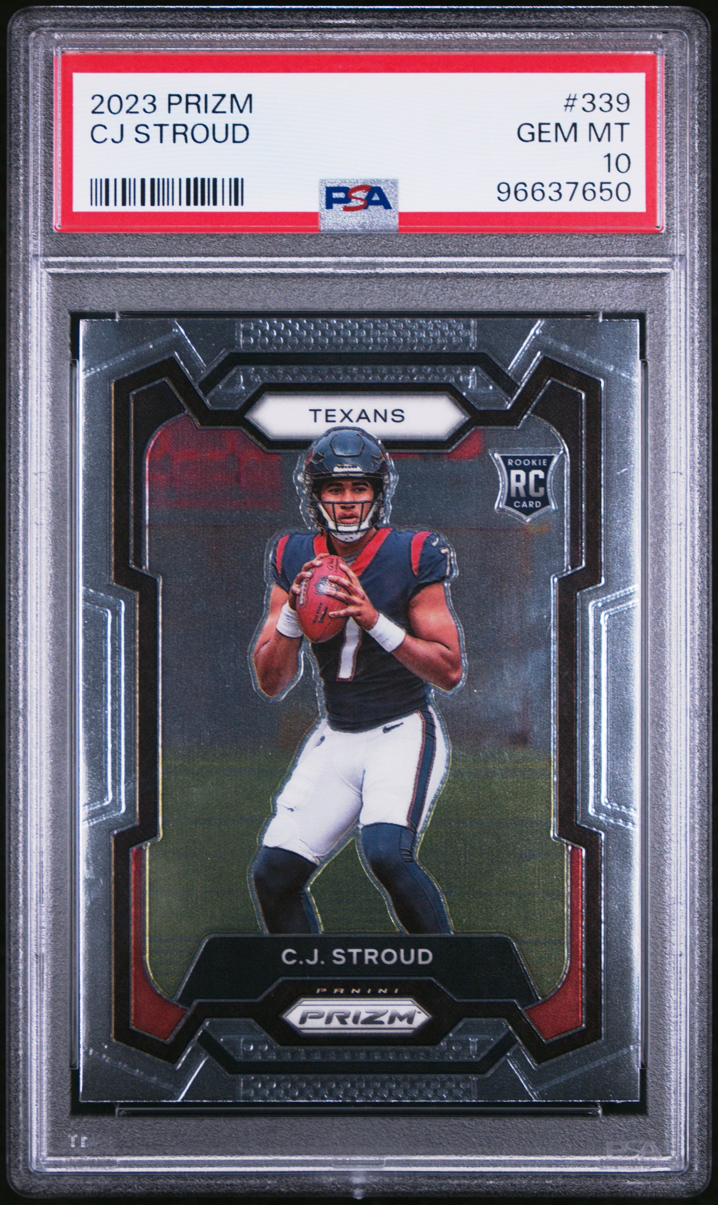 2023 Panini Prizm #339 Cj Stroud PSA 10