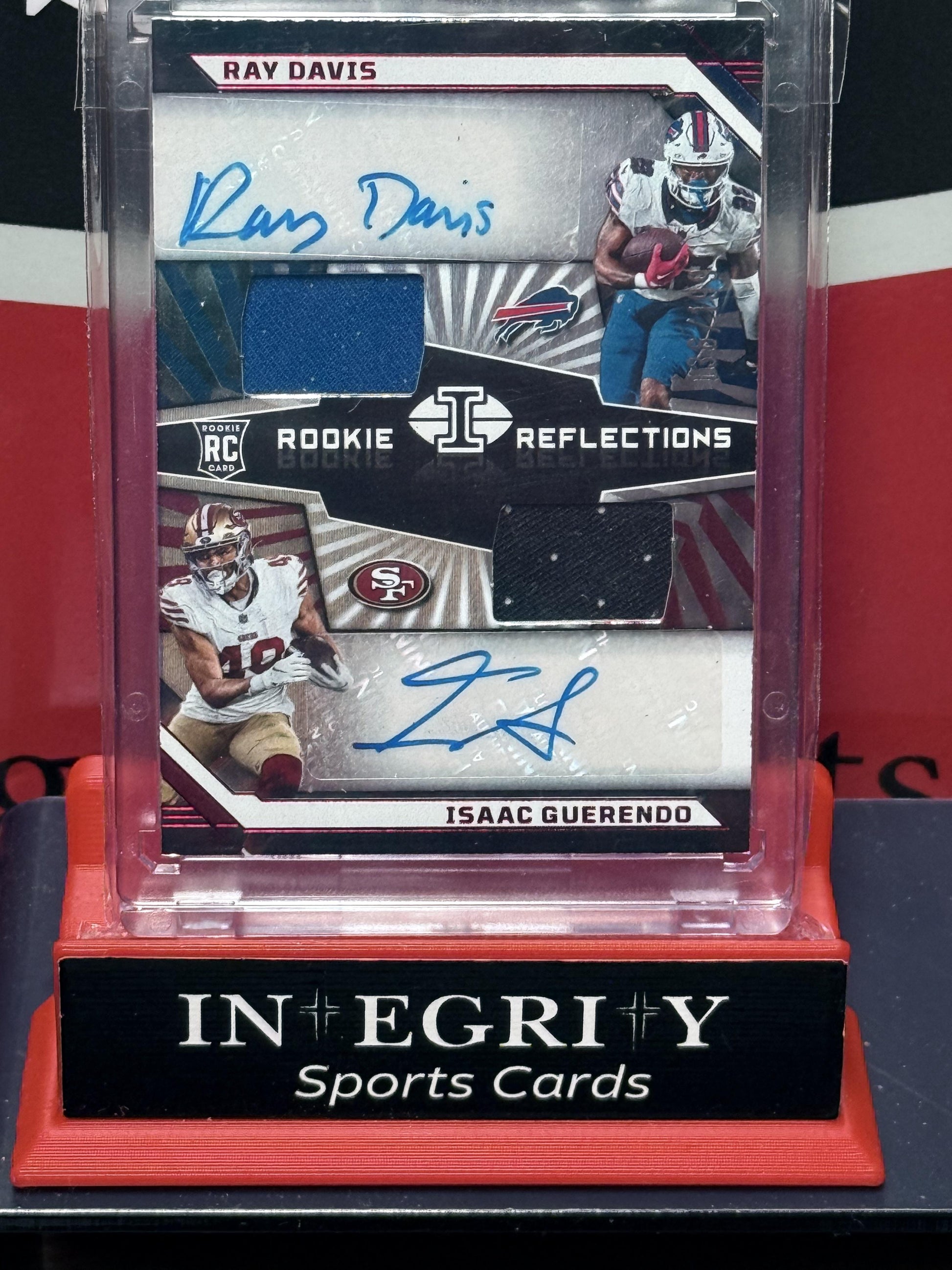2024 Illusions RK Reflections Duel Auto Ray Davis Isaac Guerendo